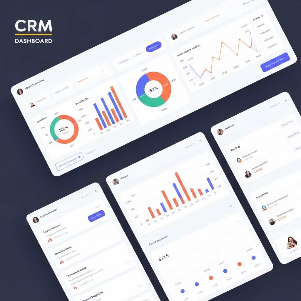 CRM Dashboard ConvertMax